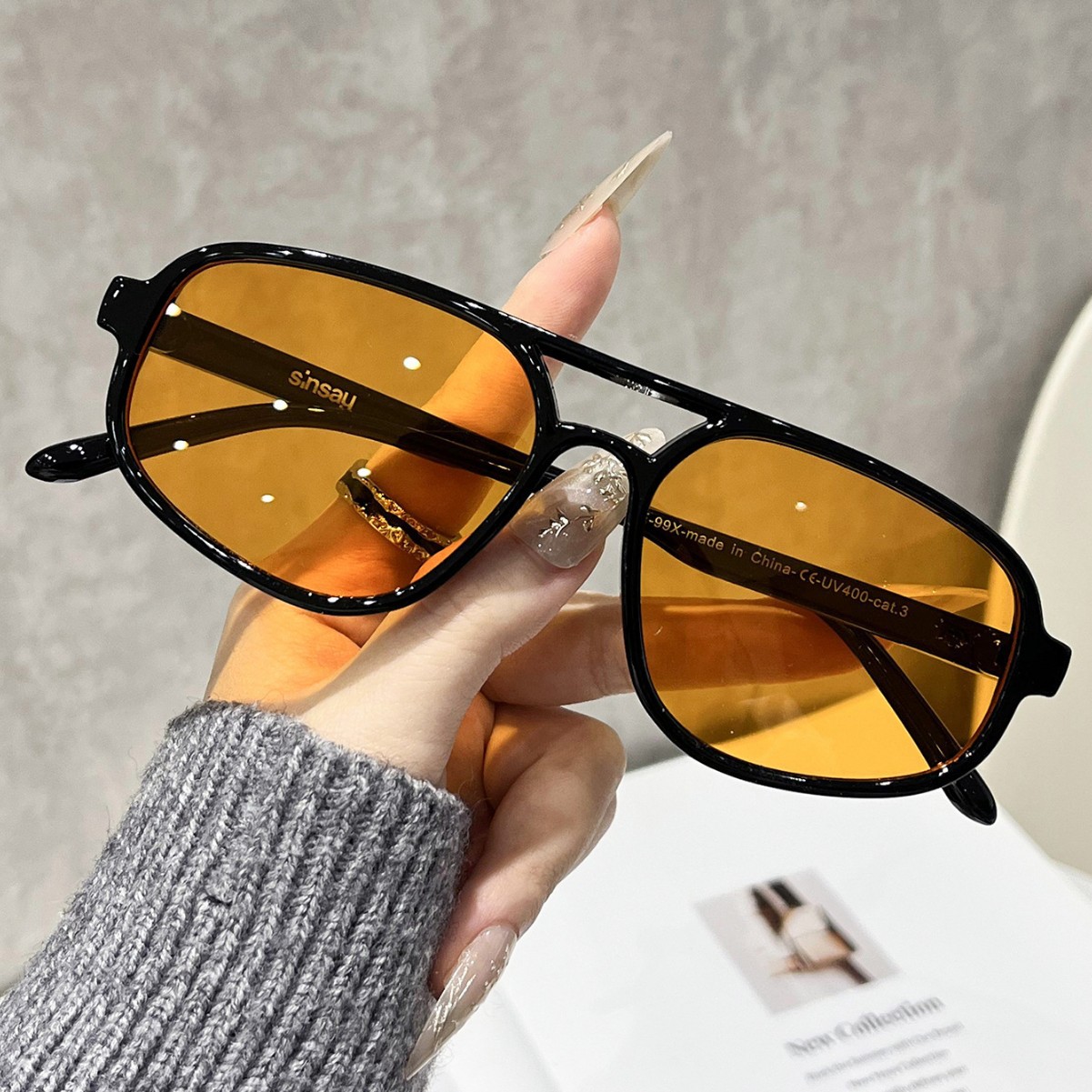 Women Fashion Glasses - 뉴 레트로 오벌 여성 선글라스 패션