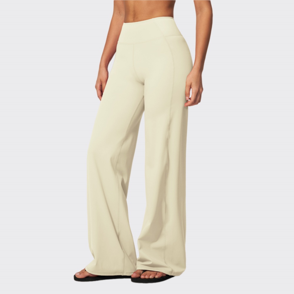 High Waist Leggings - 하이웨이스트 루즈핏 스포츠 팬츠 여성용 솔리드