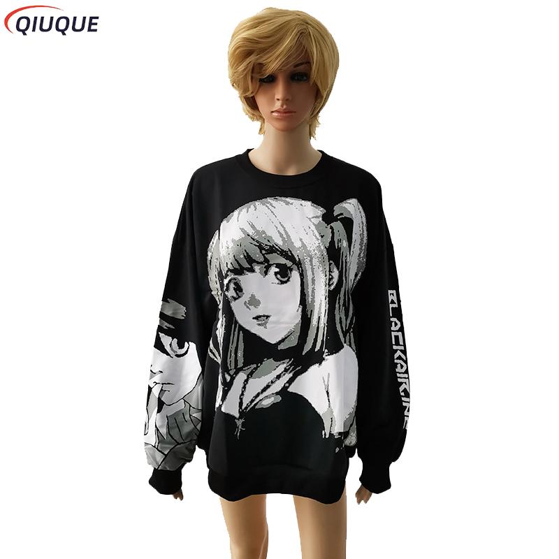 Hoodie Women Oversized - 애니메이션 데스노트 미사 아마네 후디 소녀