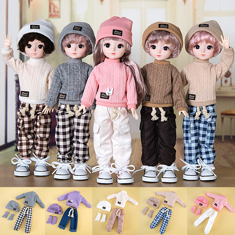 Women'S Fashion Kilt - 1/6 BJD 30CM 애니메이션 인형 패션