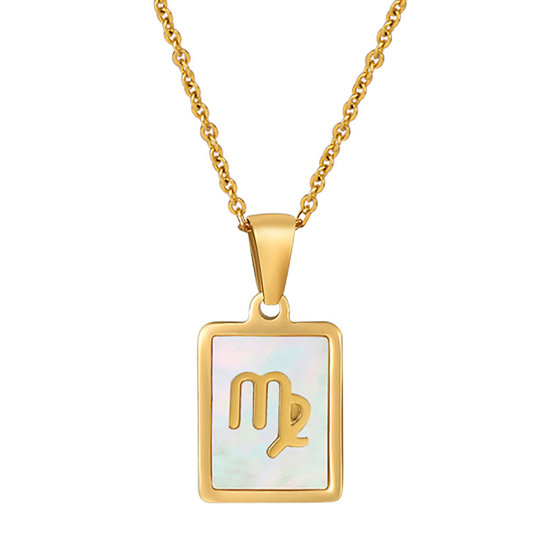 Women'S Fashion Vogue - 18K 골드 도금 별자리 목걸이 매력