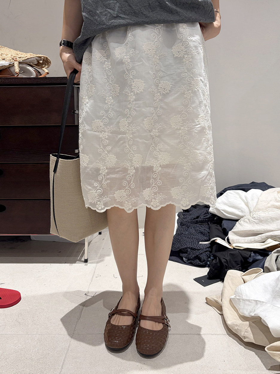 한국 스타일 플러스 사이즈 자수 캐주얼 스커트 여성 패 - Women'S Fashion Kilt 리뷰 및 가격