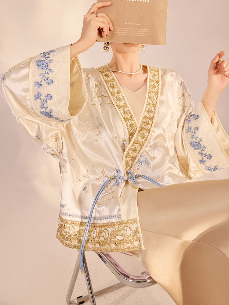 2026년 봄 고급 신상 중국풍 나비 자수 럭셔리 루즈 - Women'S Fashion Jackets 리뷰 및 가격