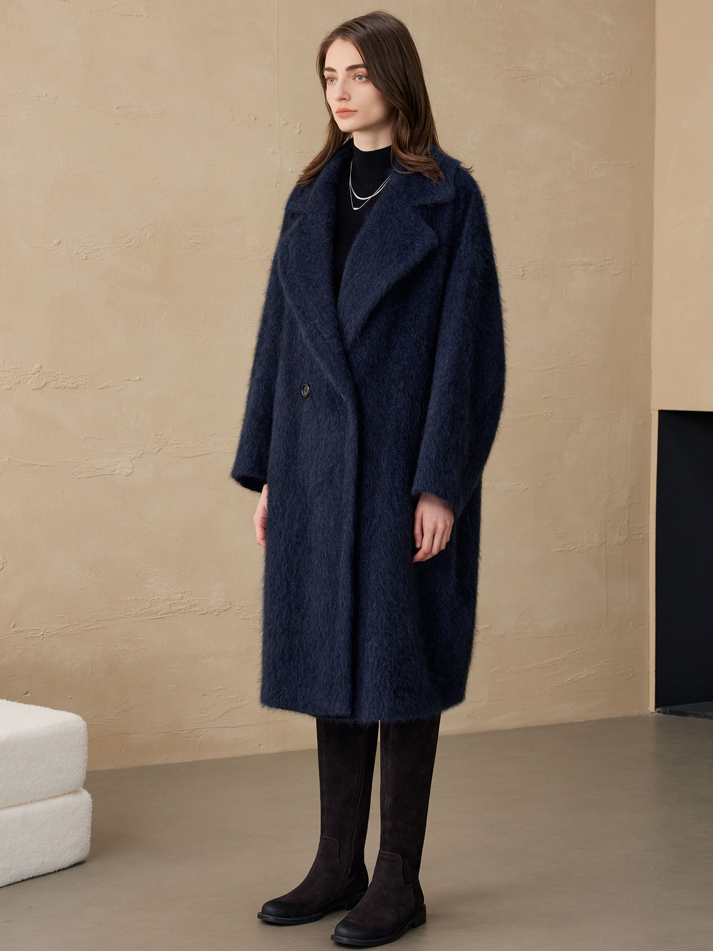 Allingentle 여성용 블레이저 울 패션 롱 재킷 - Women'S Fashion Jackets 리뷰 및 가격