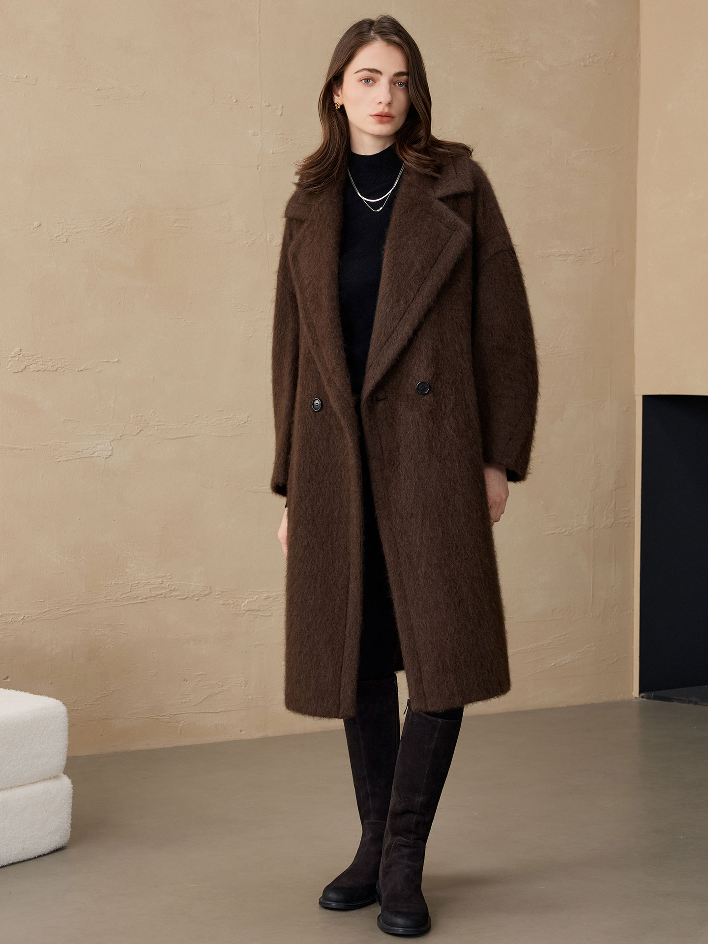 Allingentle 여성용 블레이저 울 패션 롱 재킷 - Women'S Fashion Jackets 리뷰 및 가격