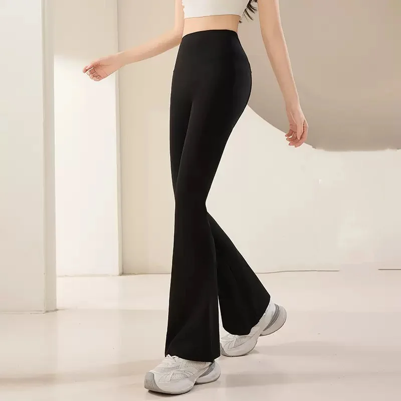 탄력있는 샤크스킨 피트니스 요가 팬츠 하이웨이스트 플레 - High Waist Leggings 리뷰 및 가격