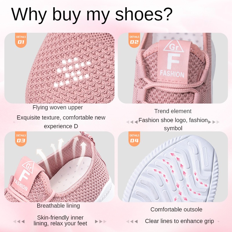 2025 스포츠 러닝화 여성 에어 메쉬 통기성 워킹화  - Women'S Fashion Walking Shoes 리뷰 및 가격