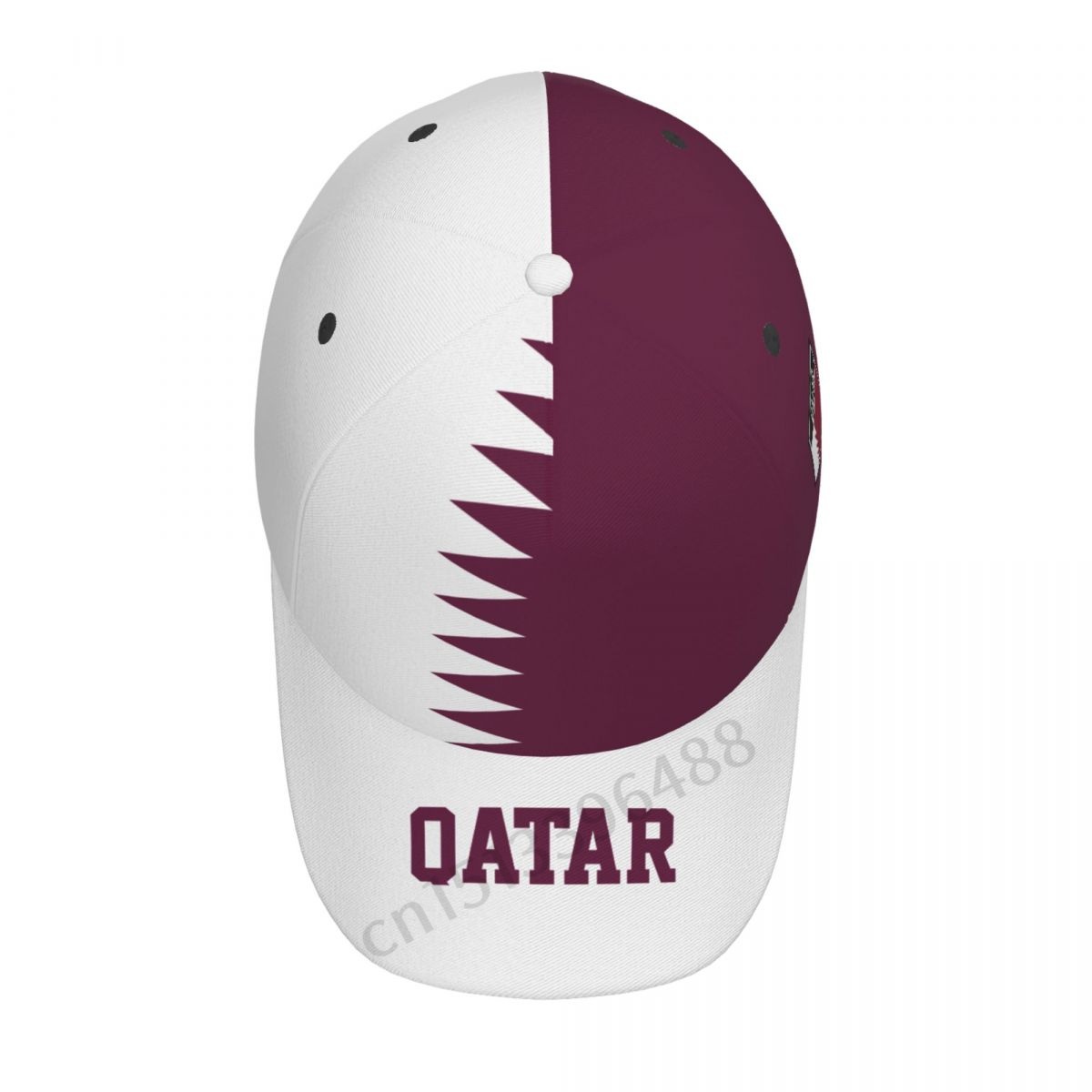 2025 카타르 국기 3D 축구 모자 태양 야구 모자  - Women Fashion Qatar 리뷰 및 가격