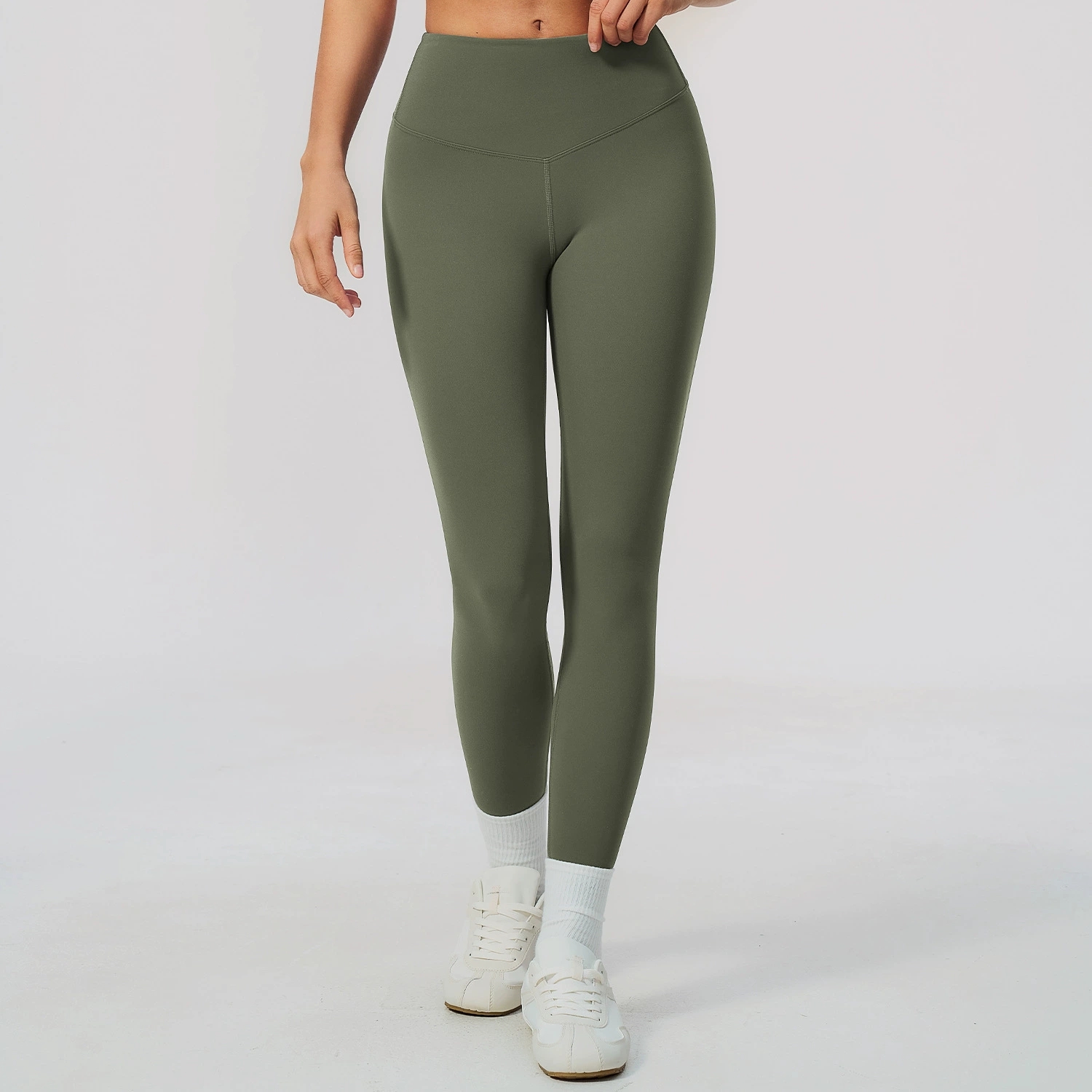 솔리드 컬러 요가 팬츠 여성용 하이웨이스트 짐 피트니스 - High Waist Leggings 리뷰 및 가격