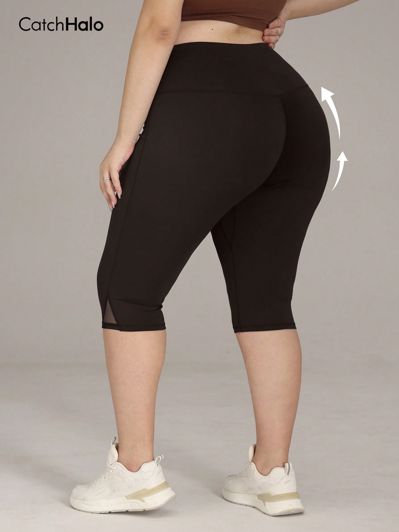여성용 빅사이즈 짐 레깅스 | 메쉬 요가 팬츠 | 하이 - High Waist Leggings 리뷰 및 가격