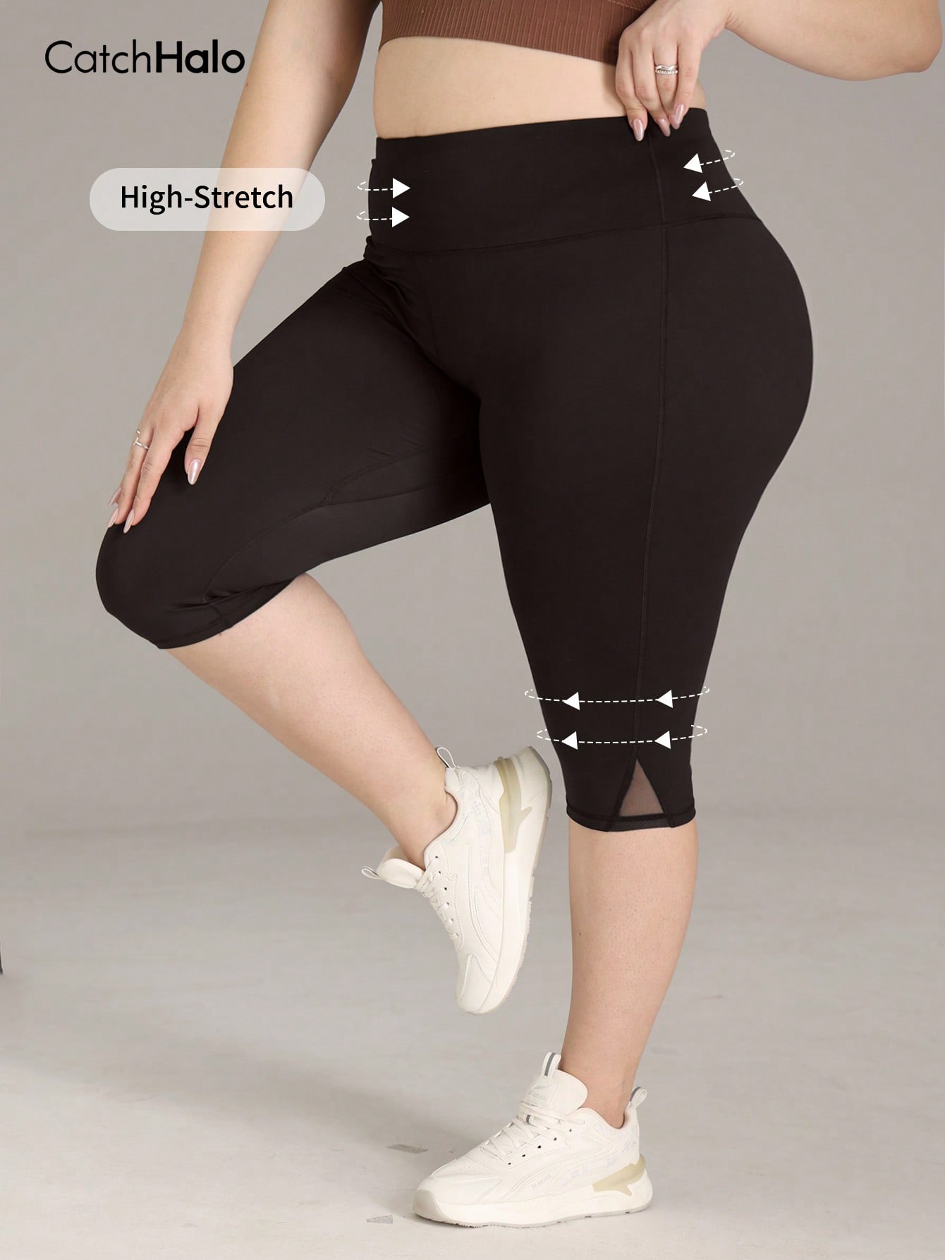 여성용 빅사이즈 짐 레깅스 | 메쉬 요가 팬츠 | 하이 - High Waist Leggings 리뷰 및 가격