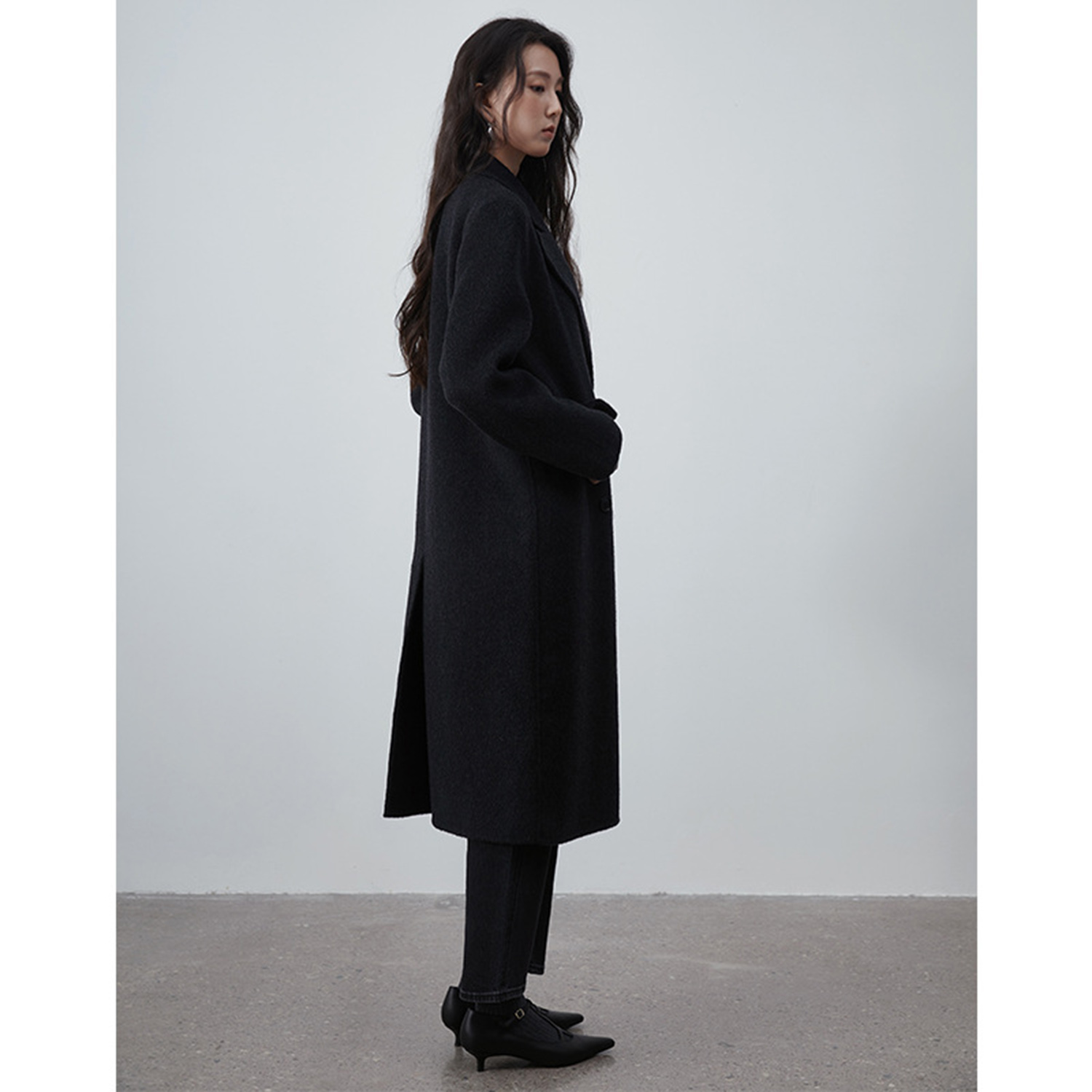 Allingentle 여성용 정장 롱 블레이저 울 패션 - Women'S Fashion Jackets 리뷰 및 가격