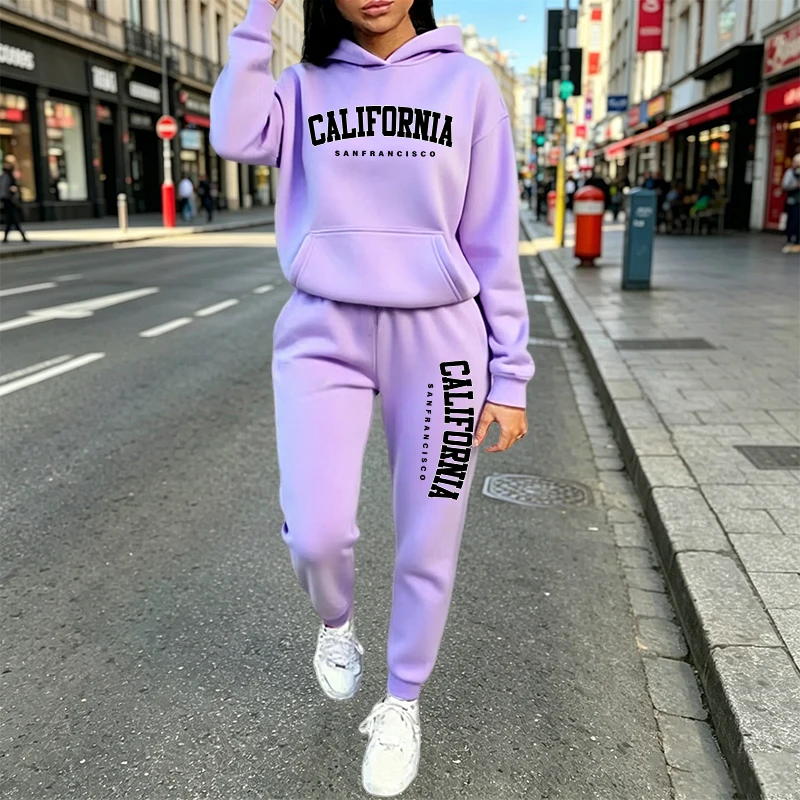 도시 캐주얼 패션 후드 조거 수트 가을 겨울 의상 20 - Women Fashion Outfits 리뷰 및 가격