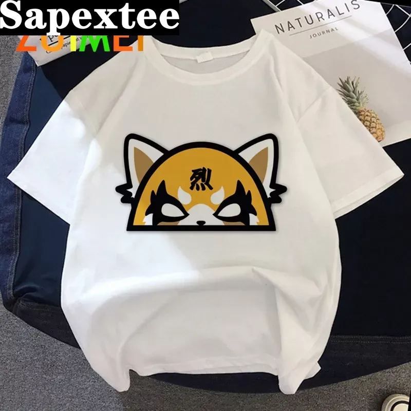 여성 애니메이션 일본 Aggretsuko 하라주크 프린 - Women'S Fashion Vogue 리뷰 및 가격