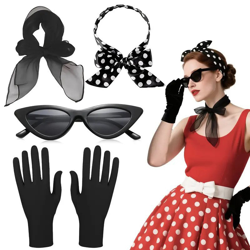 50년대 복고풍 의상 액세서리 여성 1950년대 멋진  - Women'S Fashion Of The 50S 리뷰 및 가격