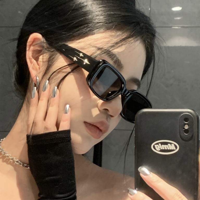 레트로 Y2K 스타일 작은 사각형 선글라스 여성 키튼  - Women Fashion Glasses 리뷰 및 가격