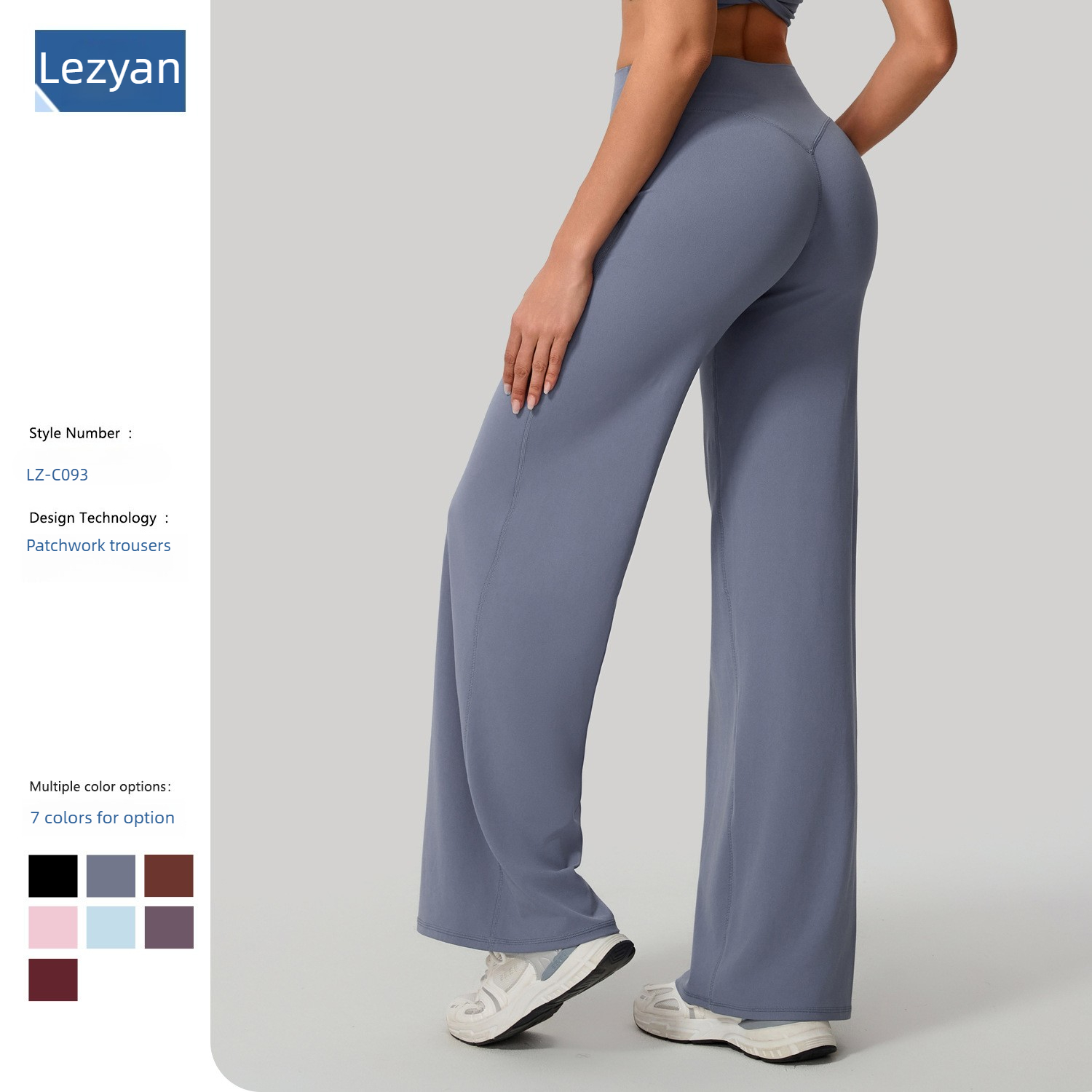 Lezyan 루즈 소프트 요가 와이드 레그 팬츠 필라테 - High Waist Leggings 리뷰 및 가격